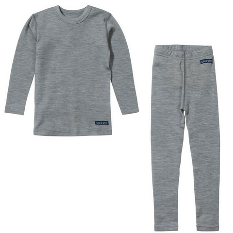 Kids Base Layer Set (Marl-Gray)