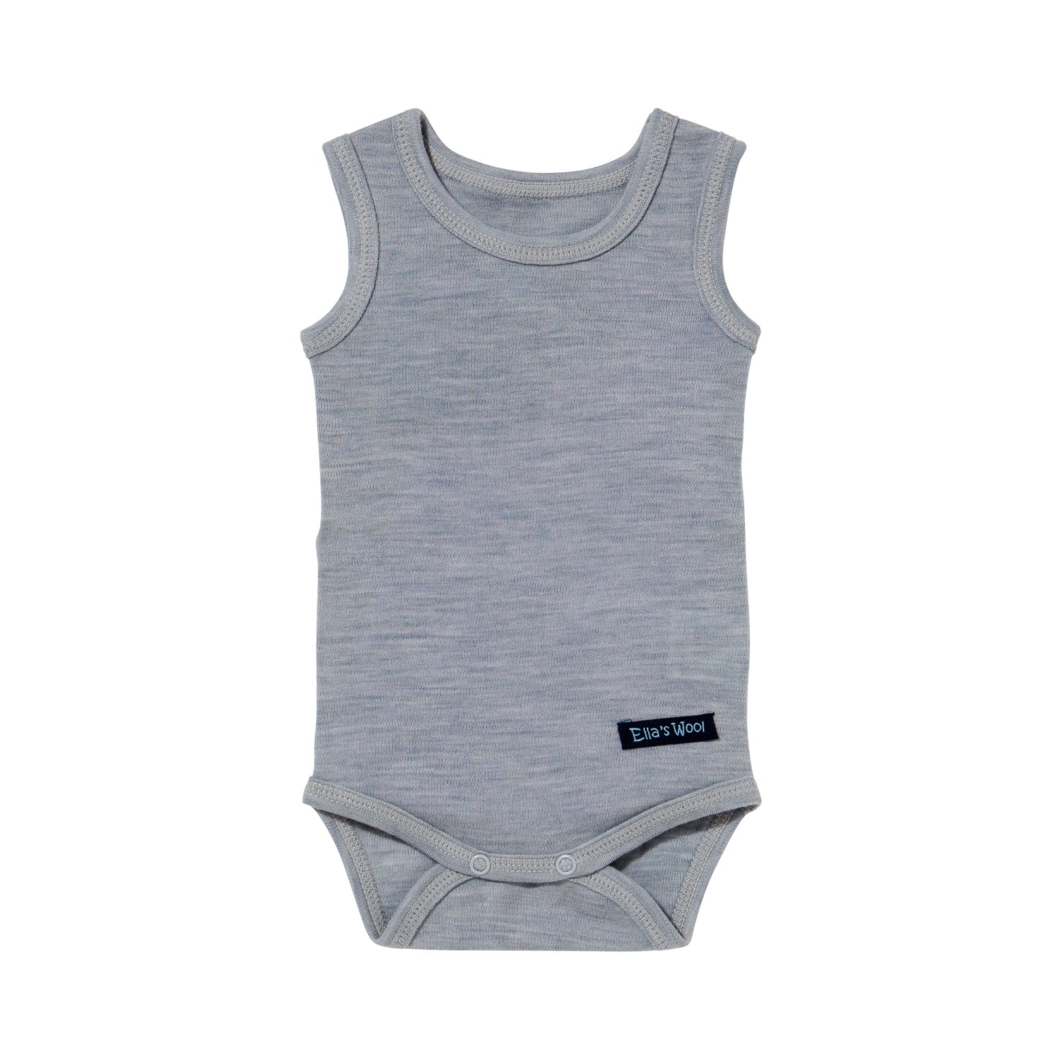 100% Soft Merino Baby Base Layer Set [Gray] – Ella's Wool