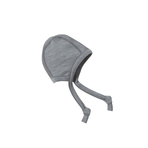 Thermal Merino Baby Hat (Marl-Gray)