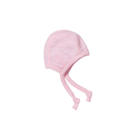 Baby Thermal Merino Hat (Light Pink)