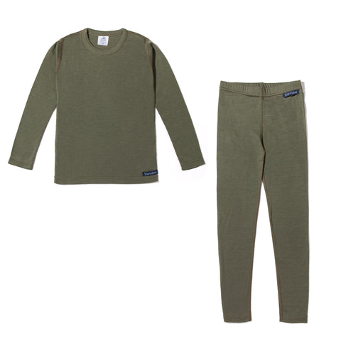 ENGEL Kids Thermal Base Layer Leggings – Merino Wool & Silk, 2-15 Years, 704500