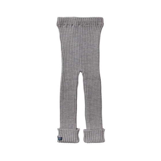 100% Merino Wool TUBES Kids Leggings [Gray] – Ella's Wool